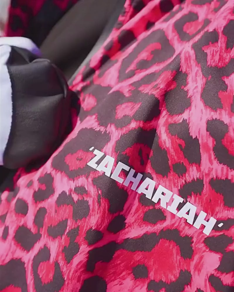 Ski Wear 3L Windproof Waterproof Leopard Ski Jacket &amp; Pants Set -Unisex