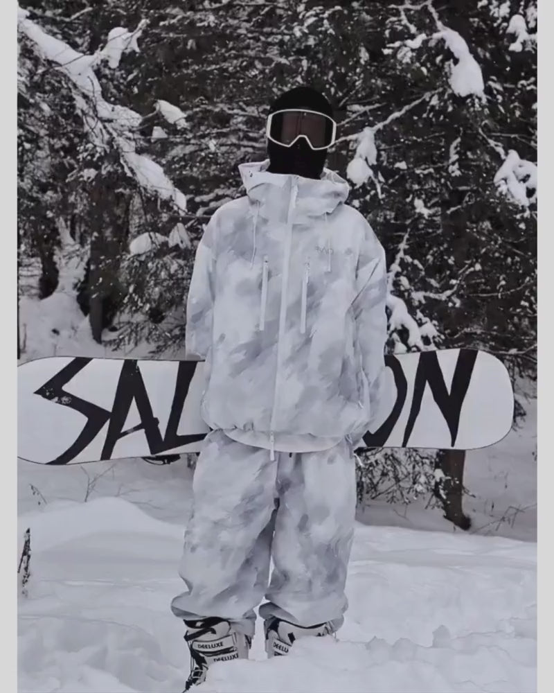 Ski Wear Snowboard Thickened Waterproof Ski Suit -Unisex