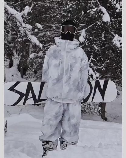 Ski Wear Snowboard Thickened Waterproof Ski Suit -Unisex