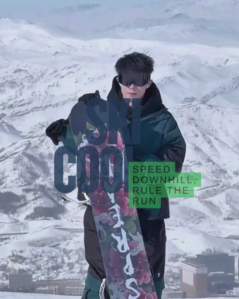 Ski Wear Thickened 3L Waterproof Snow Jacket&amp;Pants Suit -Men&