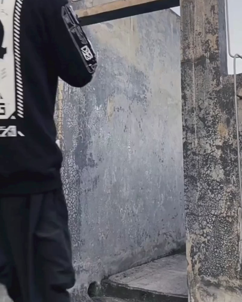 Cyberpunk Techwear Skull Hoodie