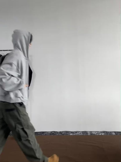 Street American Multi-pocket Washed Cargo Pants