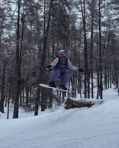 Ski Wear Snowboard 3L Purple Snow Jacket&amp;Pants Suit - Unisex (Single Unit Available)