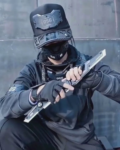 Cyberpunk Mecha Tactical Baseball Cap