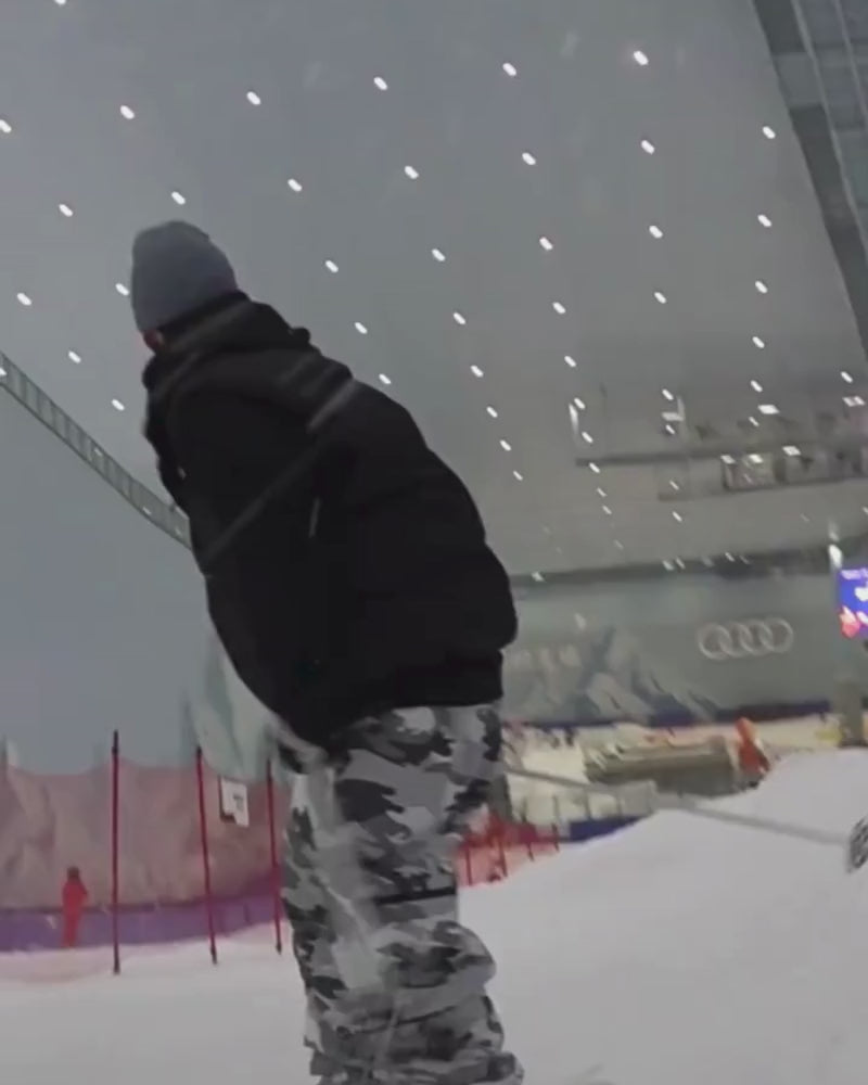 Ski Wear Snowboard Camo Cargo Baggy Snow Pants - Unisex