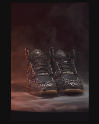Techwear Armor High-Top Sneakers