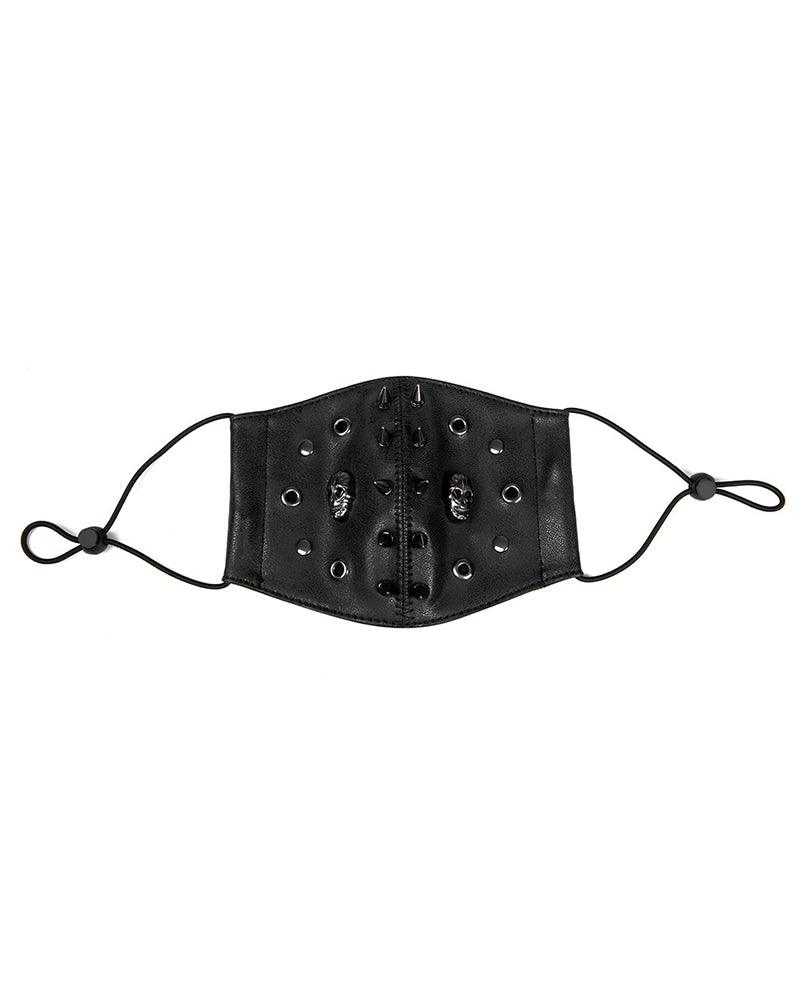 Read Your Mind Skull Rivet Mask - Techwear Official