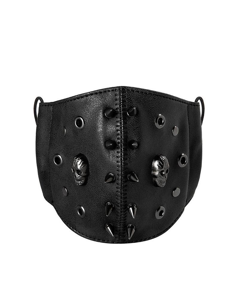 Read Your Mind Skull Rivet Mask - Techwear Official