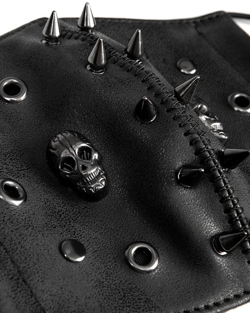 Read Your Mind Skull Rivet Mask - Techwear Official