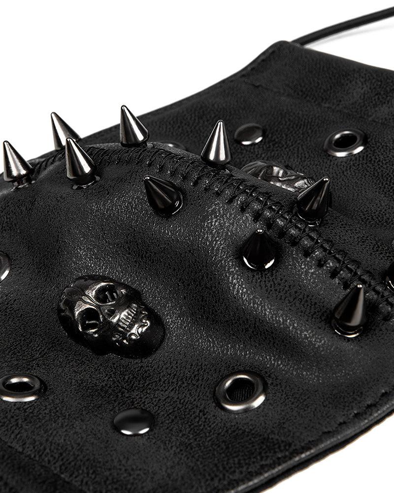 Read Your Mind Skull Rivet Mask - Techwear Official