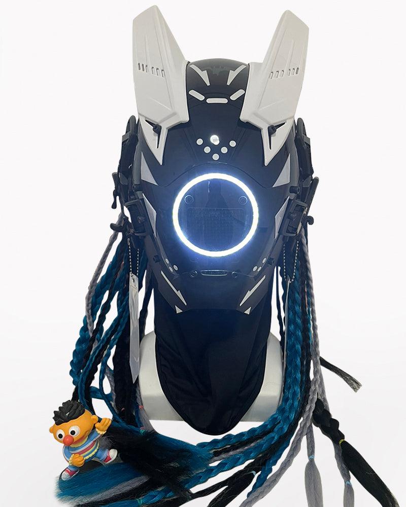 cyberpunk mask,led halloween mask,led mask halloween,cyberpunk art,cyberpunk fashion,cyber fashion,cyberpunk aesthetic,techwear mask,black face mask,led mask,led face mask,halloween mask,half face mask,affordable techwear,techwear fashion,cyberpunk fashion,techwear,tech wear,techwear outfits