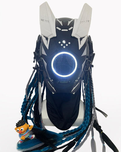 cyberpunk mask,led halloween mask,led mask halloween,cyberpunk art,cyberpunk fashion,cyber fashion,cyberpunk aesthetic,techwear mask,black face mask,led mask,led face mask,halloween mask,half face mask,affordable techwear,techwear fashion,cyberpunk fashion,techwear,tech wear,techwear outfits