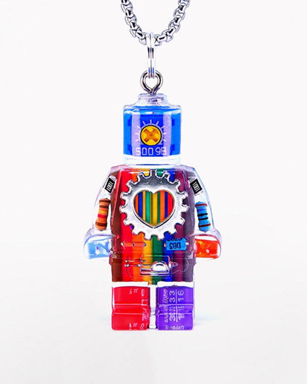 Robot Cyberpunk Mechanical Necklace - Techwear Official