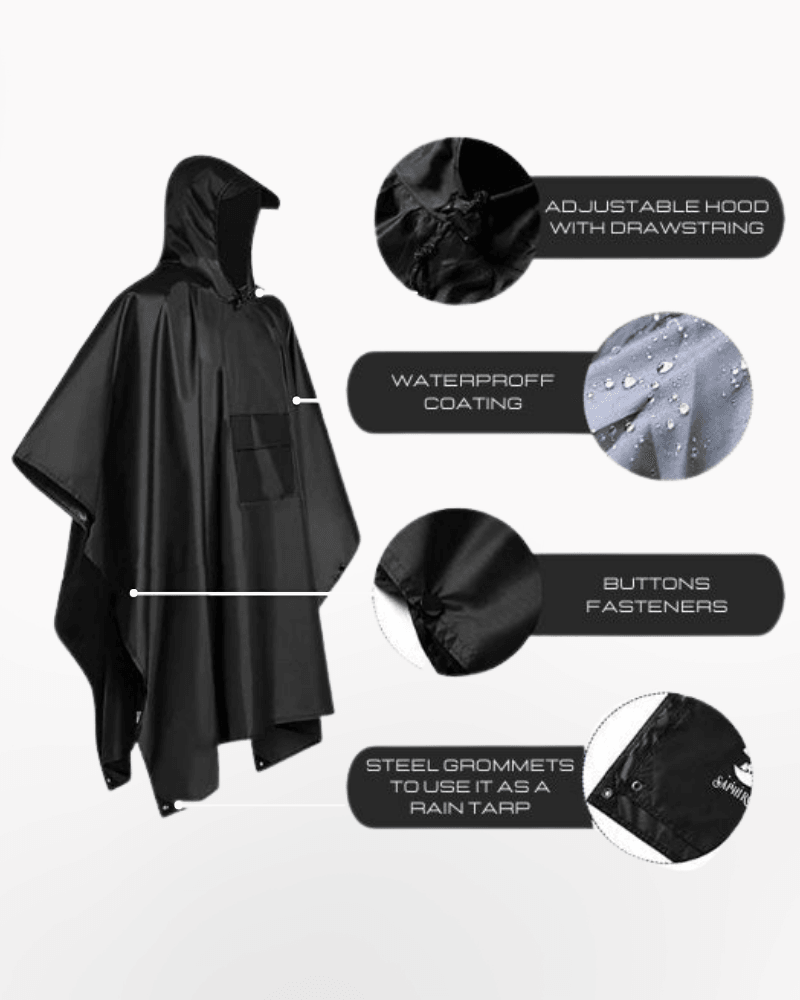 Rain Poncho,Rain Cape