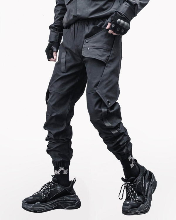 Samurai Functional Patchwork Pants - Techwear Official