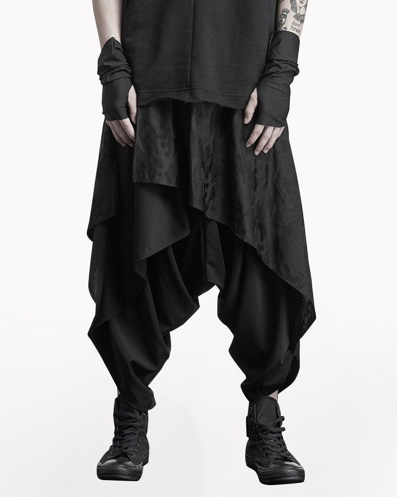 techwear pants,mens streetwear outfits,cyberpunk pants,black cargo pants,black cargo pants mens,black cargo pants outfit,ninja pants,ninja cargo pants,baggy ninja pants,black ninja pants