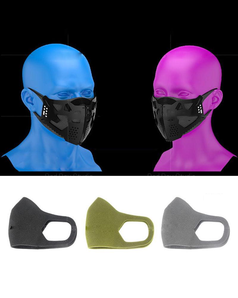 Sci-fi Mechanical Face Mask - Techwear Official