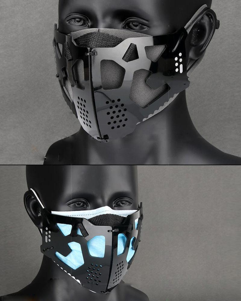 Sci-fi Mechanical Face Mask - Techwear Official