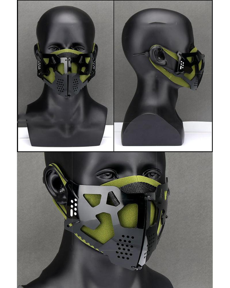 Sci-fi Mechanical Face Mask - Techwear Official