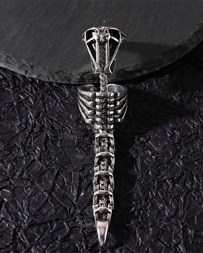 Scorpion Bone Telescopic Ring - Techwear Official