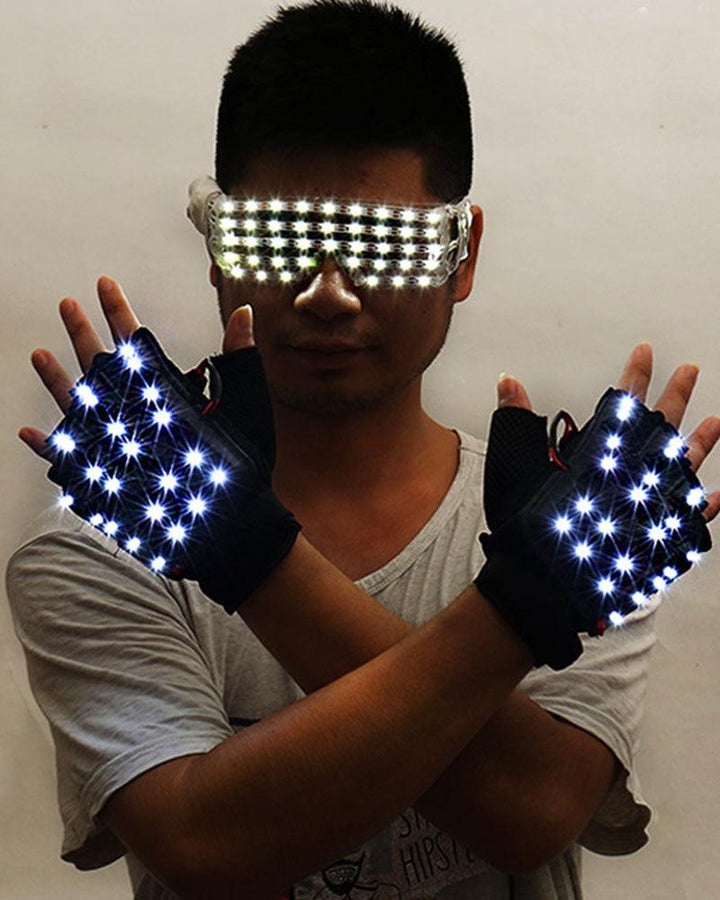 Second Chance Glow Glasses And Gloves (Sold Separately) - Techwear Official