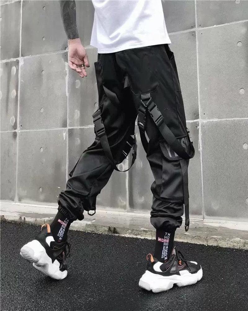 See You At A Higher Level Ribbon Pants - Techwear Official