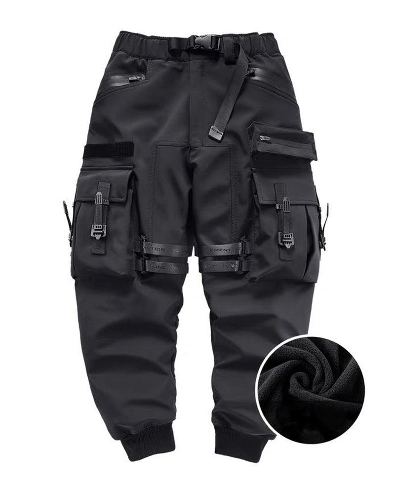 Shake It Off Ribbon Pocket Cargo Pants - Techwear Official