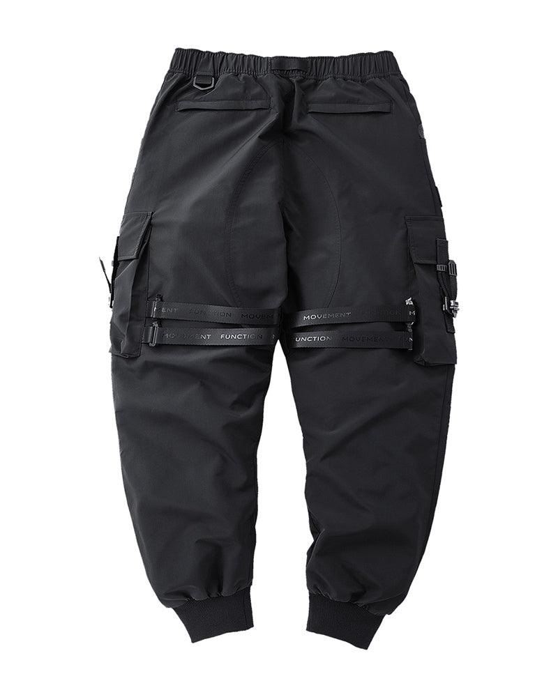 Shake It Off Ribbon Pocket Cargo Pants - Techwear Official