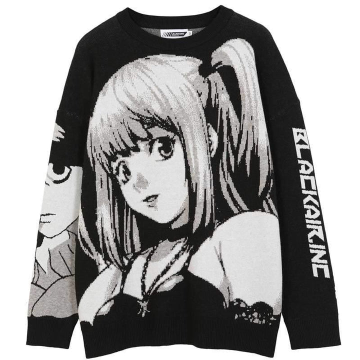 Shape Of My Heart Anime Sweater - Techwear Official