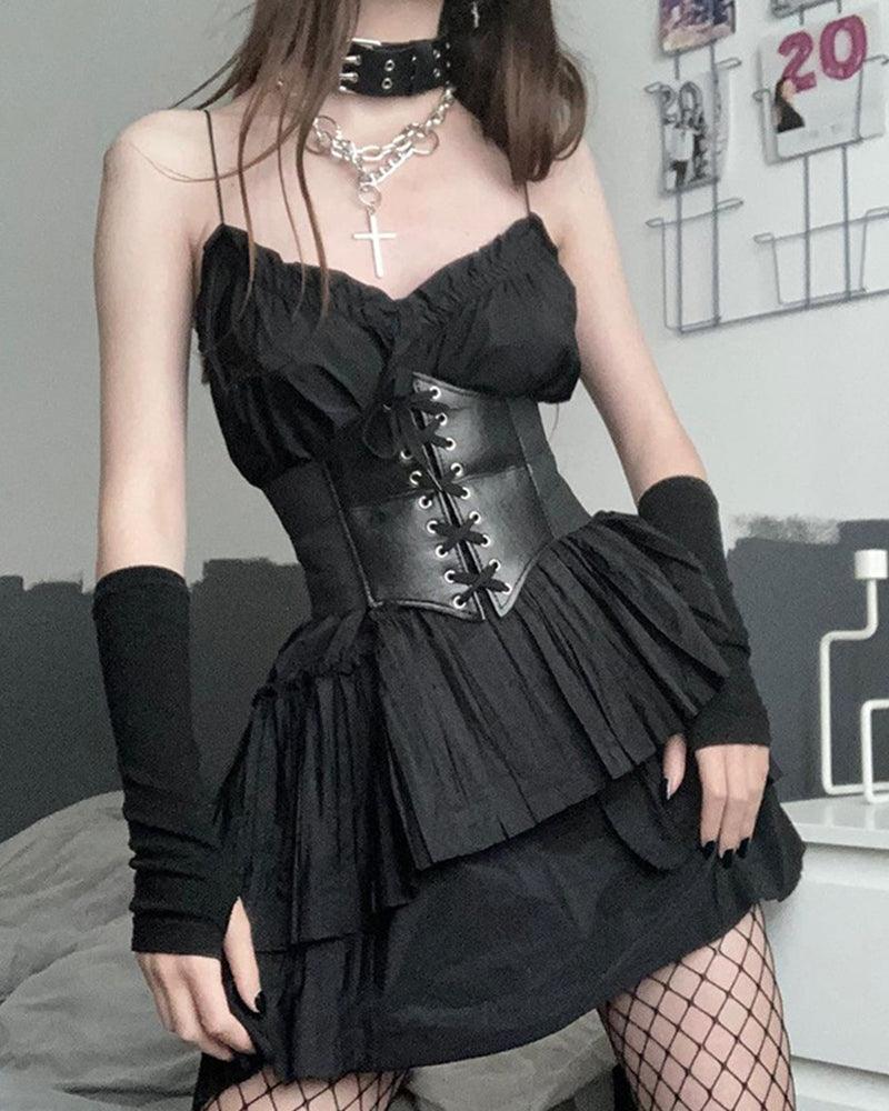 She Needs Emotion Bandage Corset - Techwear Official