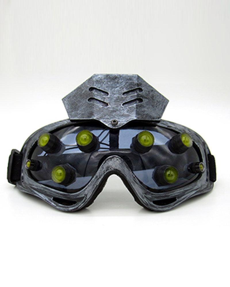 Shining Diamond Steampunk Goggles And Mask (Sold Separately) - Techwear Official