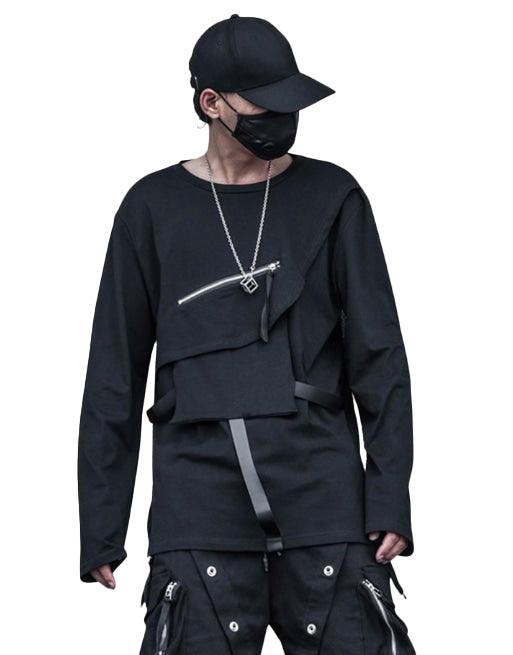 Show Me The Meaning Chest Bag Sweatshirt - Techwear Official