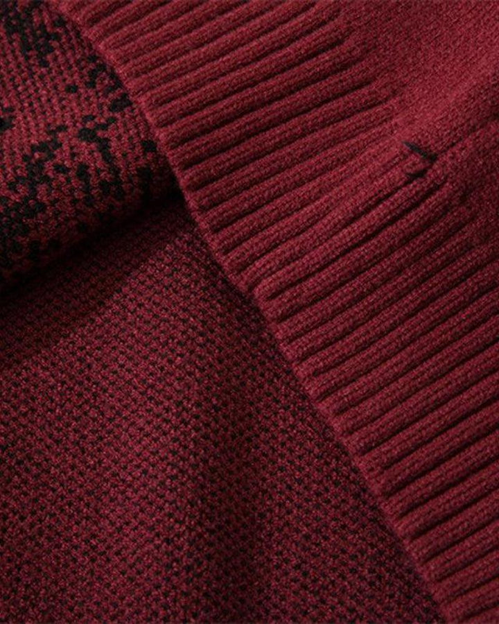 SHOW XIN DOU Print Sweater - Techwear Official