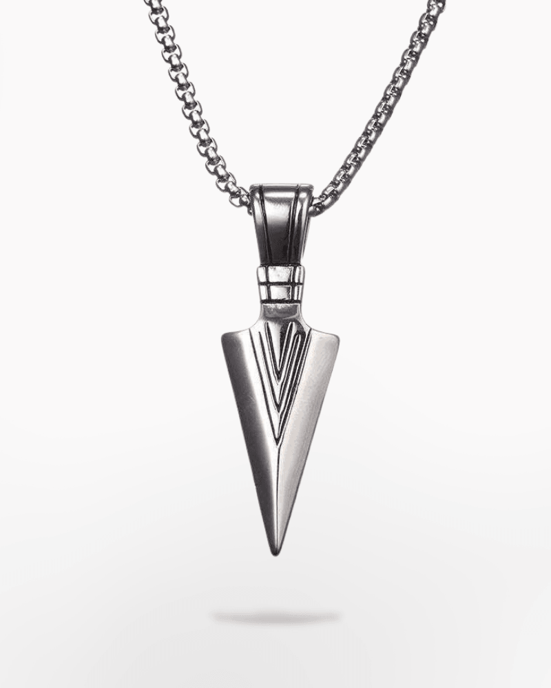 So What Black Arrowhead Necklace - Techwear Official