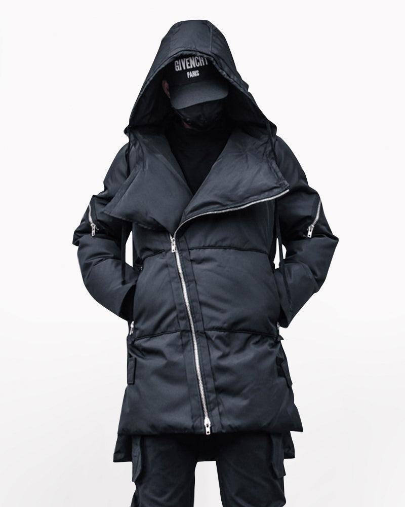 long coat,long black coat,Japanese techwear,techwear outfits,futuristic clothing,cyberpunk clothing,long coat,long black coat,black cloak,black cape,techwear jacket, tech jacket,cyberpunk jacket, cyberpunk techwear jacket, cyberpunk samurai jacket, samurai jacket cyberpunk,ninja costume,ninja halloween costume,samurai jacket,cyberpunk style jacket,techwear,tech wear,affordable techwear,techwear fashion