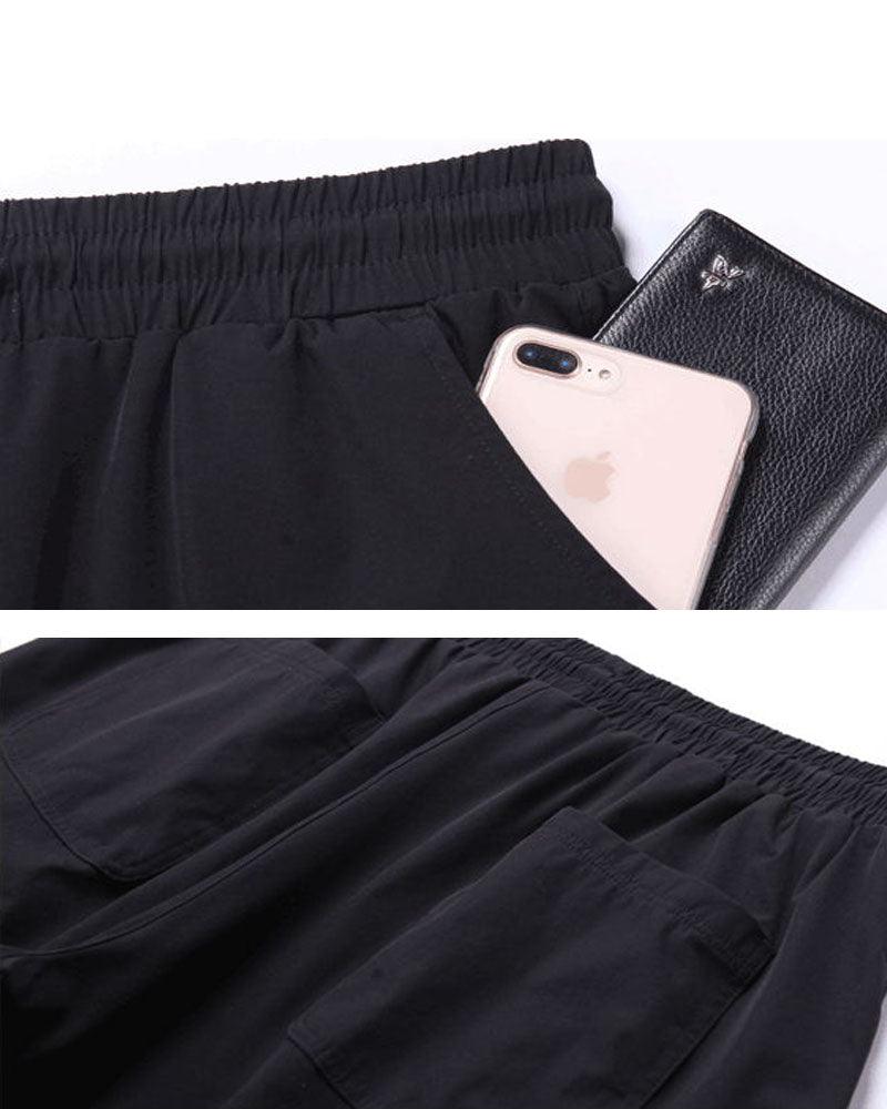 Summer Pockets Ice Silk Shorts - Techwear Official