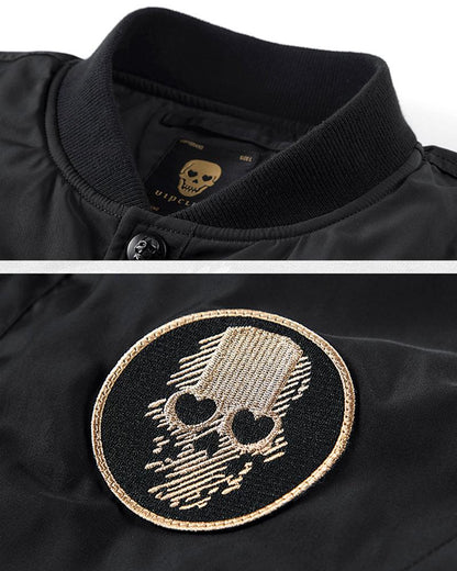 Technology Factory Skull Winter Bomber Jacket - Techwear Official