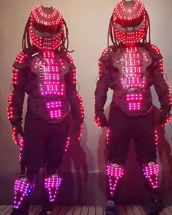 Techwear Color Changing Led Party Robot Costume Set - Techwear Official