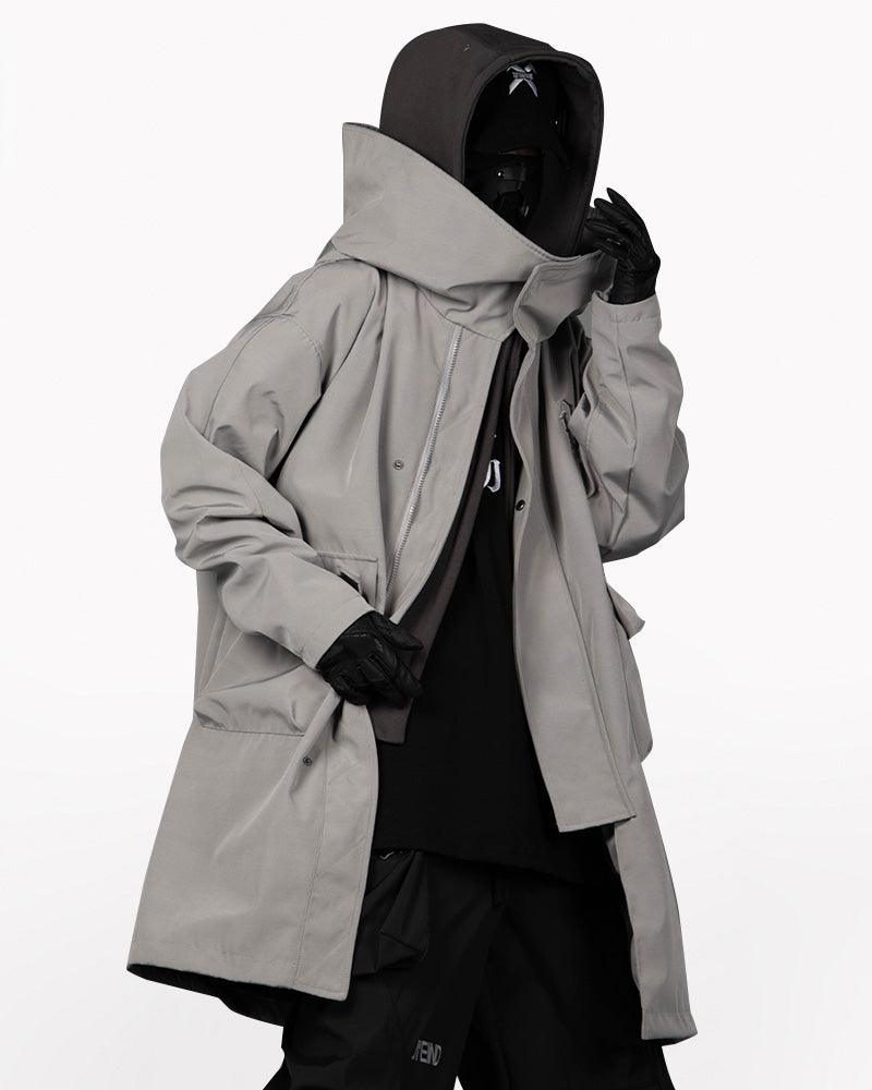 Techwear clearance long coat