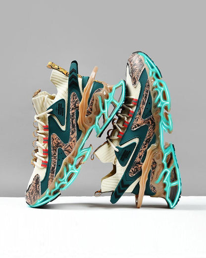 Techwear Flyweave Flame Sneakers - Techwear Official