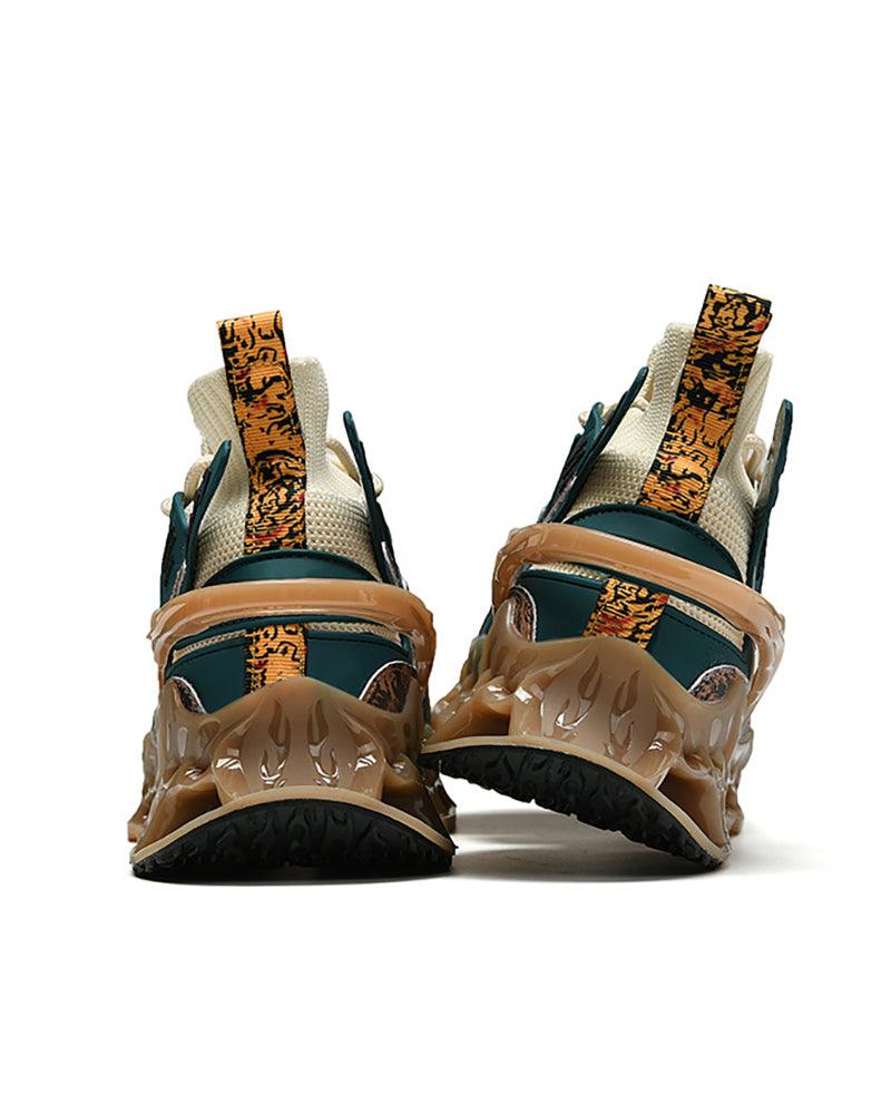 Techwear Flyweave Flame Sneakers - Techwear Official