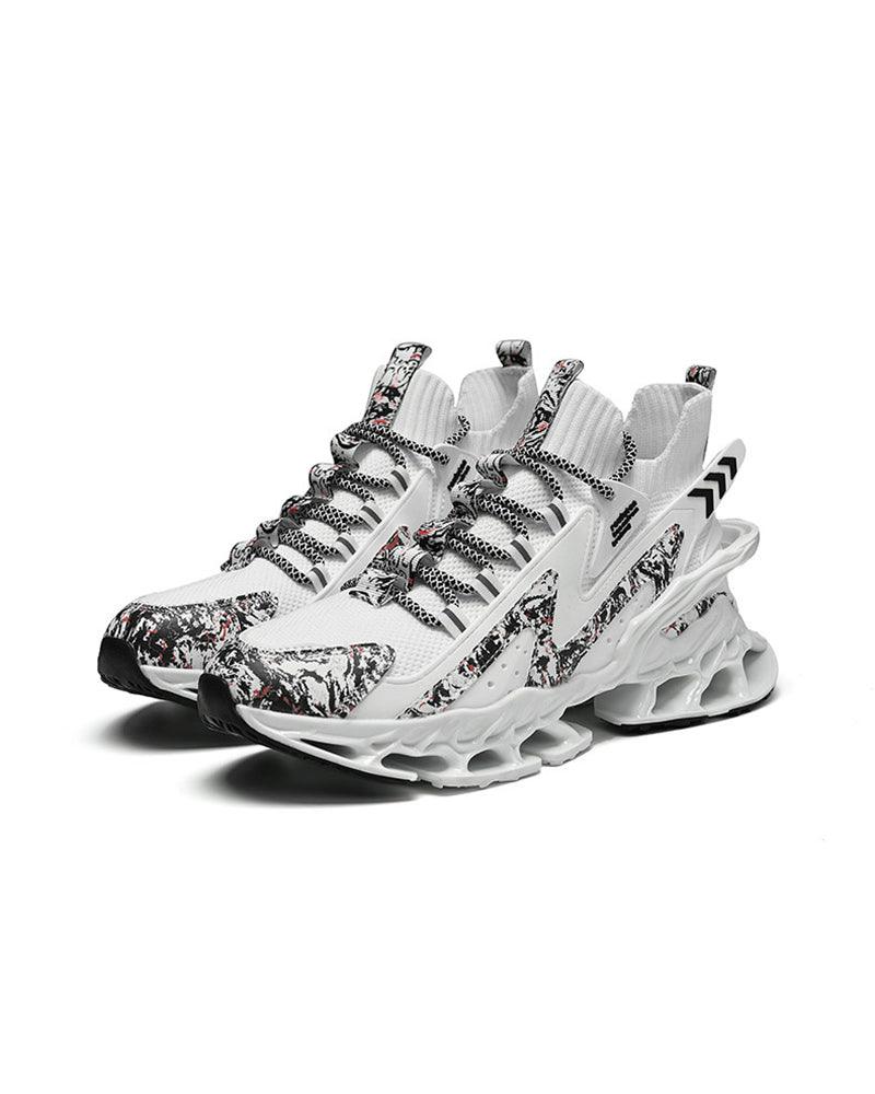 Techwear Flyweave Flame Sneakers - Techwear Official