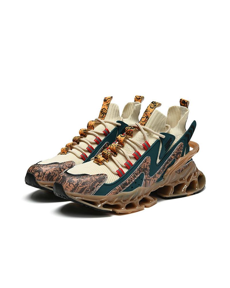 Techwear Flyweave Flame Sneakers - Techwear Official