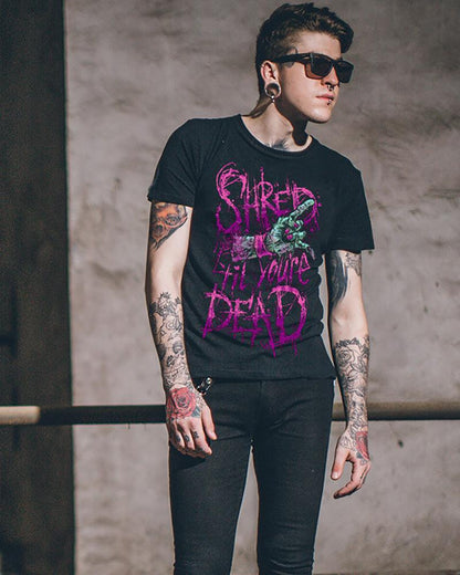 Techwear Gothic Motorcycle T-Shirt - Techwear Official