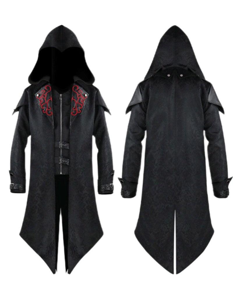 Techwear Gothic Tuxedo Unisex Long Coat – Techwear Official
