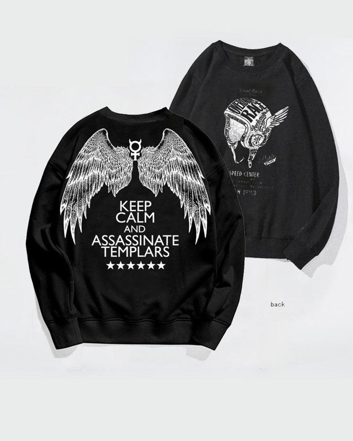 Techwear Hip-Hop Punk Wing Sweatshirt - Techwear Official