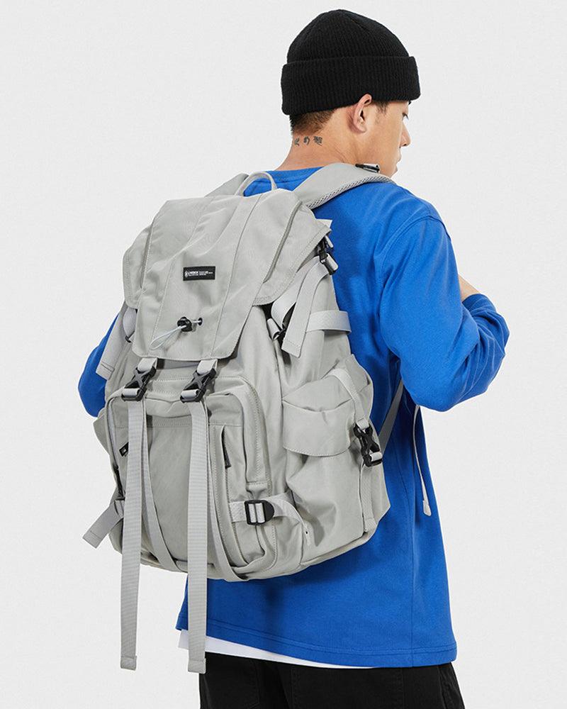 best backpack for traveling japan Techwear Japanese Style Large Backpack - Waterproof Nylon