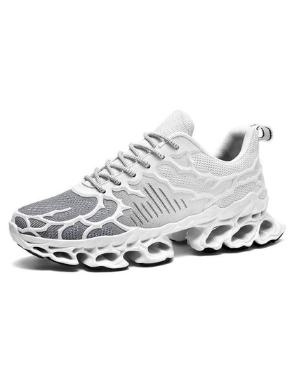 Techwear Knit Textured Sneakers - Techwear Official