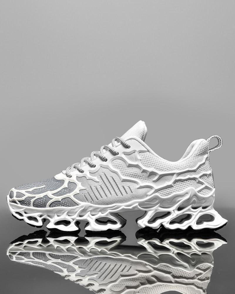 Techwear Knit Textured Sneakers - Techwear Official