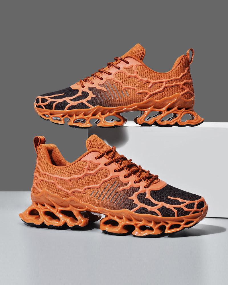 Techwear Knit Textured Sneakers - Techwear Official